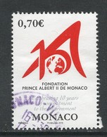 Monaco, Yv 3046 Jaar 2016,  Gestempeld - Oblitérés