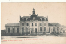 89 // COURSON    La Mairie Et Les écoles  26 - Courson-les-Carrières