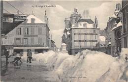 LANGRES - Neige - Maison De La Belle Jardinière - Langres