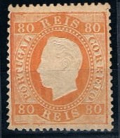 Portugal, 1870/6, # 42c Dent. 13 1/2, Tipo I, MNG - Ungebraucht