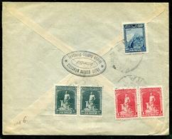 TURQUIE - N° 695 (2) + 697 (2) + 703 / LETTRE D'ISTANBOUL POUR PARIS - B - Lettres & Documents