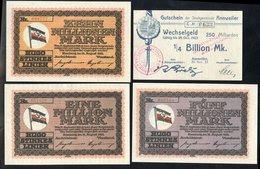 BANKNOTES Local Issues Annweiler 1923 ¼ Billion Mark Or 250 Milliarden, EF, Also HUGO STINNES LINIEN Hamburg - Private S - Sonstige & Ohne Zuordnung