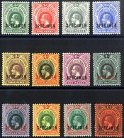 1912 MCCA Set Optd SPECIMEN, Fine M, 2d Value Some Perfs Toned On Reverse O/w Fine Appearance With Fresh Colours. SG.45s - Sonstige & Ohne Zuordnung