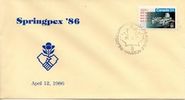 CANADA. Enveloppe Commmémorative De 1986. Springpex'86. - Cartas & Documentos