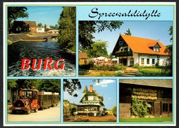 D1804 - TOP Burg Spreewald - Verlag Bild Und Heimat Reichenbach - Qualitätskarte - Burg (Spreewald)