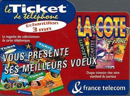 Ticket De Téléphone Privé - La Cote En Poche (luxe) - 10 000 Ex. - Rare - Tickets FT