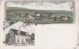 Litho AK Welschhufe Restaurant Gasthof Kirsche A Bannewitz Hänichen Rippien Possendorf Cunnersdorf Dresden Kleinnaundorf - Bannewitz