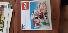 INSTRUCTIONS LEGO BRICKS 377 ORIGINAL 1982 SHELL SERVICE STATION - Piantine
