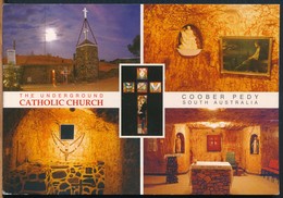 °°° 15788 - AUSTRALIA - COOBER PEDY - CATHOLIC CHURCH - 2002 With Stamps °°° - Coober Pedy