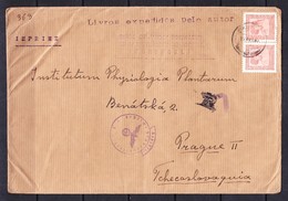 ESC -363 R- LETTER FROM PORTUGAL TO CZECHOSLOVAKIA. WAR CENZURA. - Storia Postale