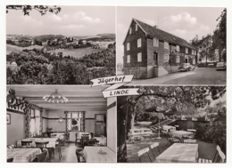 Lindlar-Linde - Gaststätte "Jägerhof"- 4 Ansichten ~ 1955 - Lindlar