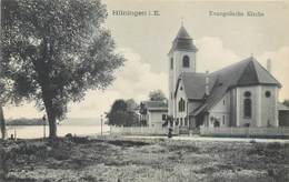 CPA 68 Haut Rhin HÜNINGEN - EVANGELISCHE KIRCHE Huningue Eglise - Huningue