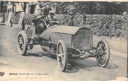 Thème: Sport Automobile  Circuit D'Auvergne.Coupe Gordon Bennett 1905 Braun Sur Sa Mercedes    Edit. VDC (voir Scan) - Other & Unclassified