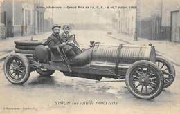 Thème: Sport Automobile Circuit Seine Inférieure    Simon Sur Porthos    Edit. L'Hirondelle (voir Scan) - Autres & Non Classés