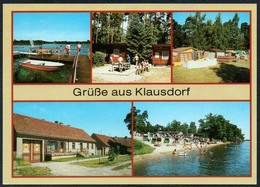 D2077 - TOP Klausdorf Jugendherberge Campingplatz D/157 - Verlag Bild Und Heimat Reichenbach - Klausdorf
