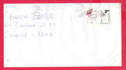 250002 / Cover 1994 - 3 Lv. , World Cup Soccer Calcio Football Fussball Championship, U.S.A. , Bulgaria Bulgarie - Lettres & Documents