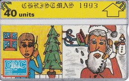 Nº 24 TARJETA DE GIBRALTAR DE NAVIDAD-CHRISTMAS  NUEVO-MINT - Gibraltar