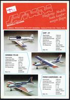 Catalogue D'aéromodélisme "JAMARA" - Année 1989. - Literature & DVD