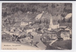 Montbovon - Vue Générale. Usine électrique. - Montbovon