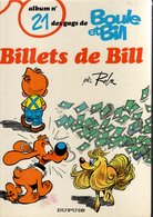 B.D.BOULE ET BILL - DES GAGS DE B & B - N° 21 - E.O.1987 - Boule Et Bill