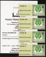 ESPAÑA SPAIN ESPAGNE (2020) - ATM Año Internacional Sanidad Vegetal (International Year Of Plant Health) Set - Unused Stamps