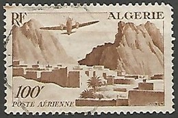 ALGERIE POSTE AERIENNE  N° 10 OBLITERE - Airmail