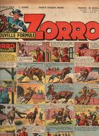 Zorro N°21 Zorro L'invincible - Chouchou Le Roi De La Petite Reine - Les Enquêtes Du Sergent O'Brien 1953 - Zorro