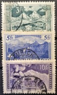 SWITZERLAND 1914/30 - MLH - Sc# 181, 183, 184 - 3F 5F 10F - Gebraucht