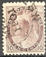 CANADA 1898/1902 - Canceled - Sc# 83 - 10c - Oblitérés