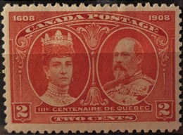 CANADA 1908 - MLH - Sc# 98 - 2c - Neufs