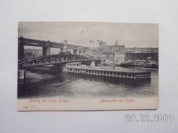 Newcastle-on-Tyne. - Railway And Swing Bridges. (15 - 7 - 1913) - Newcastle-upon-Tyne