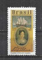 BRAZIL 2017 - 200 YEARS OF INDEPENDENCE - MARIA LEOPOLDINA - POSTALLY USED OBLITERE GESTEMPELT USADO - Oblitérés