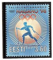 Estonia 1998 . WOG Nagano '98 (Skiing). 1v: 3.60. Michel # 316 - Estonia