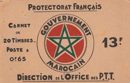 MAROC  CARNET  DES ROUSSEURS - Sonstige & Ohne Zuordnung