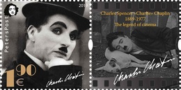 Finland. Peterspost. Charlie Chaplin, The Legend Of Cinema, Stamp With Label (FV Price!) - Unused Stamps