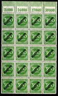 Germany,1923,Mi#79,Y&T#S52,MNH * * ,20 Pieces,as Scan - Dienstmarken