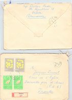 ROMINA -ROUMANIE - COVER REGISTERED ORSOVA  TO DAINVILLE PAS-DE-CALAIS FRANCE 4.8.1958   / 3 - Covers & Documents
