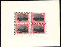 Belgian Congo 1937 Mitumba National Park Block, Mint Never Hinged - Nuevos