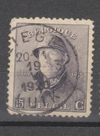 COB 169 Oblitération Centrale LIEGE 3 - 1919-1920 Trench Helmet