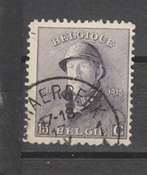 COB 169 Oblitération Centrale SCHAERBEEK 1 - 1919-1920 Trench Helmet