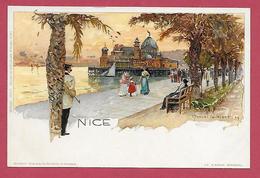 06 - NICE Le Casino Sur La Promenade Illustrée Par WIELANDT - Wielandt, Manuel