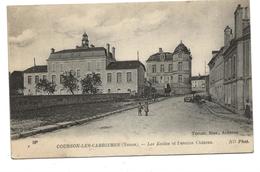 COURSON LES CARRIERES - Les Ecoles Et L'Ancien Château - Courson-les-Carrières