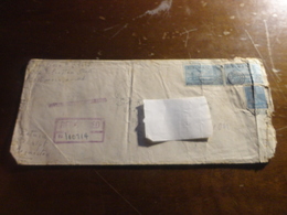 LETTERA CON COPPIA 25 CENTESIMI  + 5 DA BALTIMORE PER PALERMO-1948 CON ANNULLO POSTA AEREA SUL RETRO - Other & Unclassified