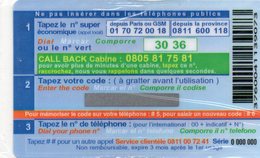 FRANCE - USA EUROPA - SAMPLE CARD MINT IN BLISTER - Sin Clasificación