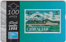 GIBRALTAR - 49 - FSS SAVORGNAN DE BRAZZA - STAMP - 511L - Gibraltar