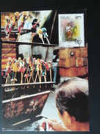 Carte Maximum Card Bonecos De Farinha Macau 1991 - Maximum Cards