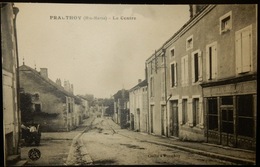 52 CPA PRAUTHOY LE CENTRE 1917 - Prauthoy