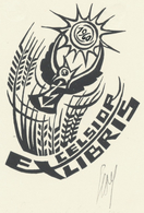 Ex Libris Excelsior - Leo Muyldermans Gesigneerd - Ex-libris