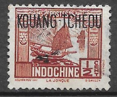 Timbres D'Indochine De 1931 - 39 Surchargés. N°100 Chez YT. (Voir Commentaires) - Used Stamps