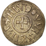 Monnaie, France, Louis Le Pieux, Denier, 822-840, Melle, TTB, Argent - Sonstige & Ohne Zuordnung
